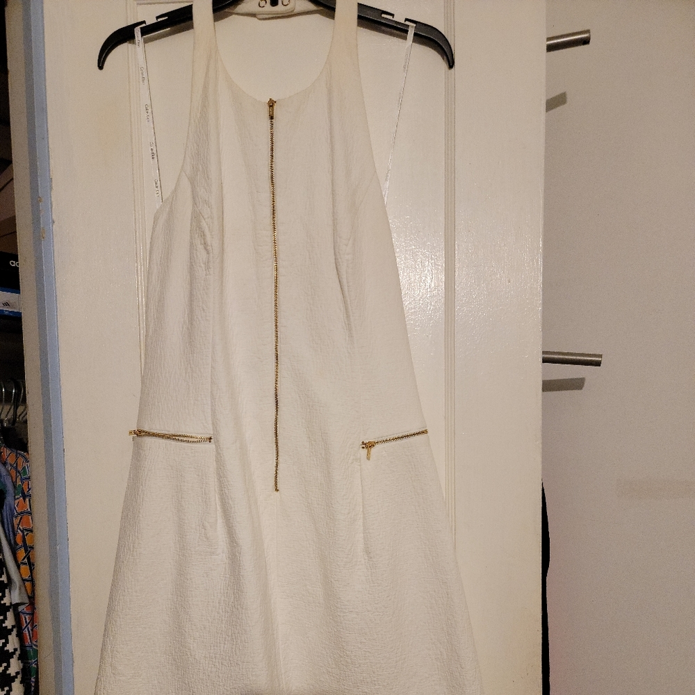 New with tags Calvin Klein white halter dress